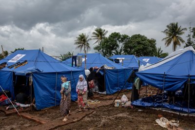 Pengungsi Gempa Cianjur