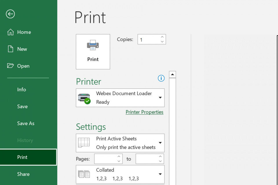 Cara Print Excel agar Full Kertas A4