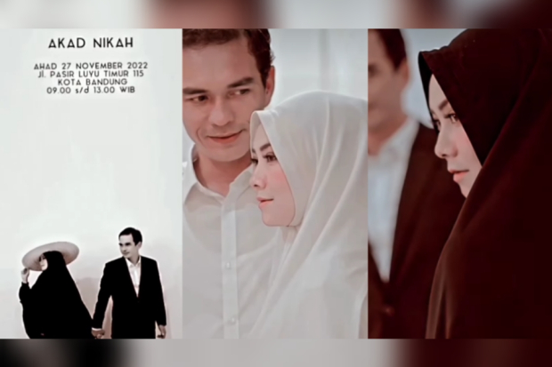 Teddy Syah dan istri baru, Anne Kurniasih