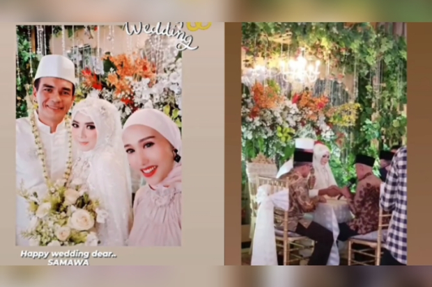 Teddy Syah dan istri baru, Anne Kurniasih
