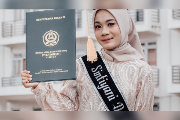 ilustrasi bisnis mahasiswa saat wisuda