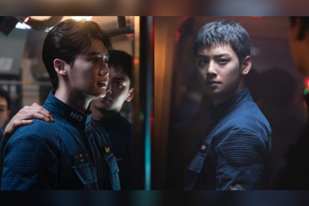 Lee Jong Suk dan Cha Eun Woo di film Decibel