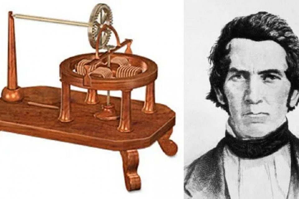 Ilustrasi Thomas Davenport penemu motor listrik
