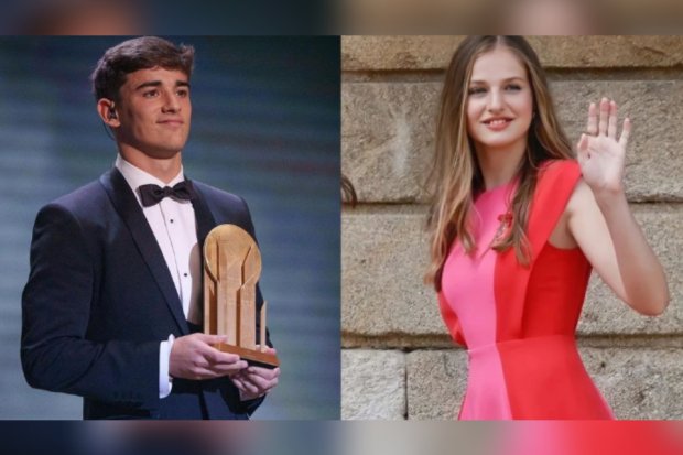 Princess Leonor dan Pablo Gavi