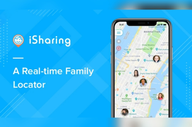 Aplikasi pelacak - iSharing