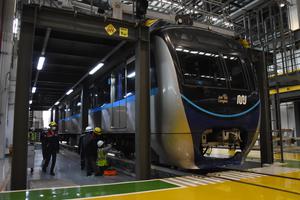 PERAWATAN RATANGGA DI DEPO MRT LEBAK BULUS