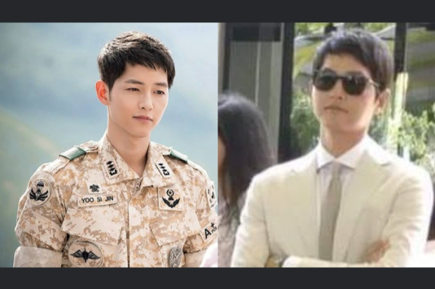 Yoo Shi Jin Decendant of the Sun dan Song Joong Ki