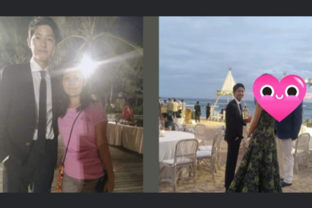 Momen Song Joong Ki di Bali