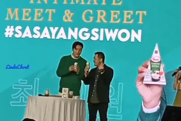 Siwon Super Junior di Meet and Greet SASA