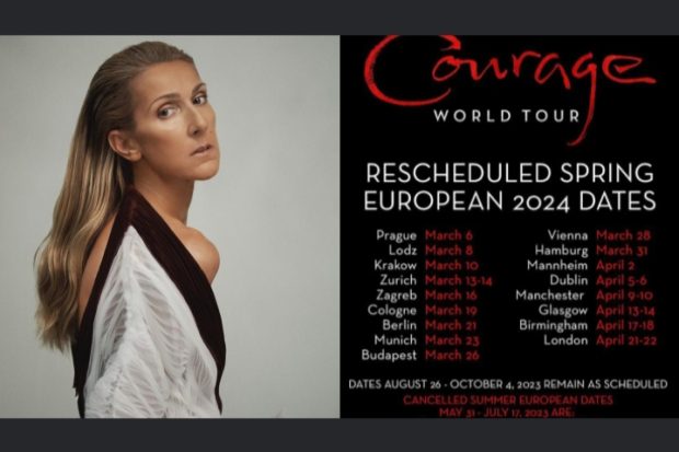 Re-Schedule Konser Celine adion