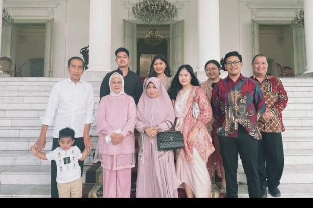 Keluarga Erina Gudono dan Kaesang Pangarep