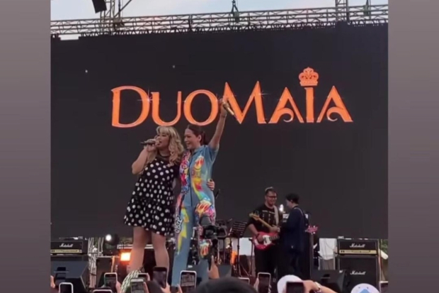 Pinkan Mambo dan Maia Estianty