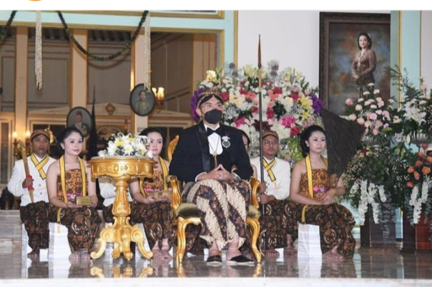 Pengukuhan Bhre Cakrahutomi jadi Rajs Mangkunegaran