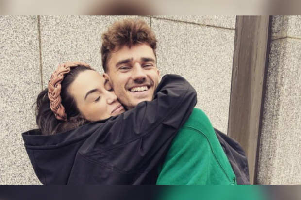 Antoine Griezmann dan istri
