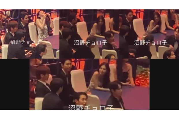 Kim Seon Ho dan Han So Hee di Asia Artist Awards 2022