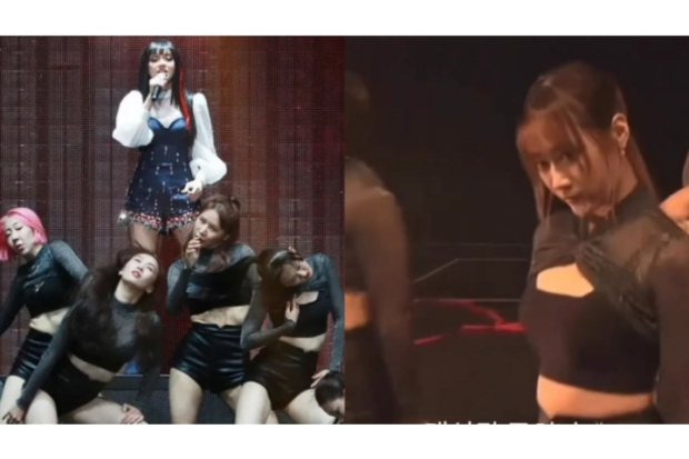 Panggung after stage Lyodra dan AleXa di Asia Artist Awards 2022