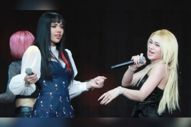 Panggung after stage Lyodra dan AleXa di Asia Artist Awards 2022