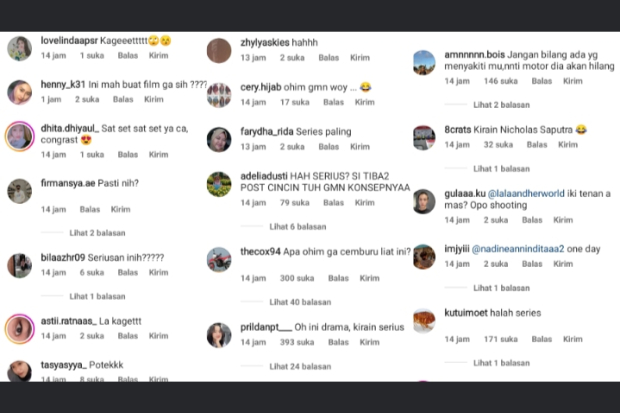 Komentar netizen Soal Foto Salshabilla Adriani