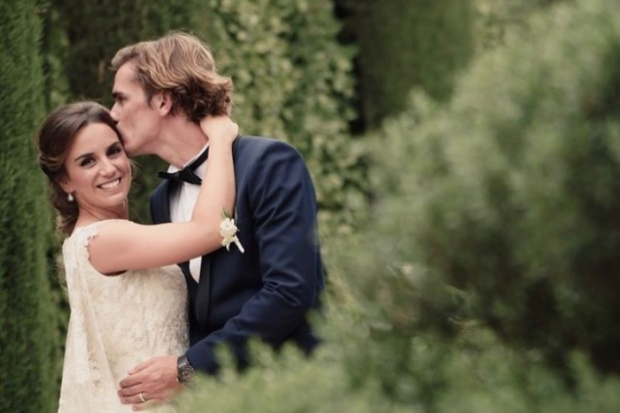 Pernikahan Erika Choperena dan Antoine Griezmann