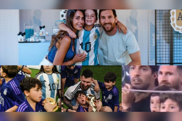 Mateo Messi Roccuzzo, anak kedua Lionel Messi