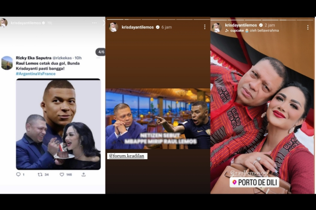 Krisdayanti dan Raul Lemos