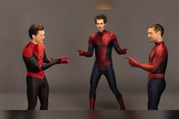 3 Spiderman: Tom Holland, Tobey Maguire, Andrew Garfield