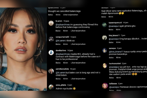 BCL promosikan Balenciaga, dikritikn netizen