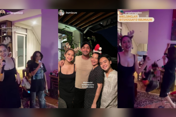 BCL asyik berkumpul dengan teman terdekat