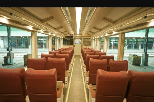 Ilustrasi Kereta Panoramic