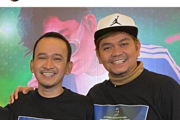 Indra Bekti dan Ruben Onsu