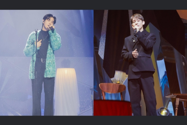 Suho dan Chen EXO di SMTOWN LIVE 2023