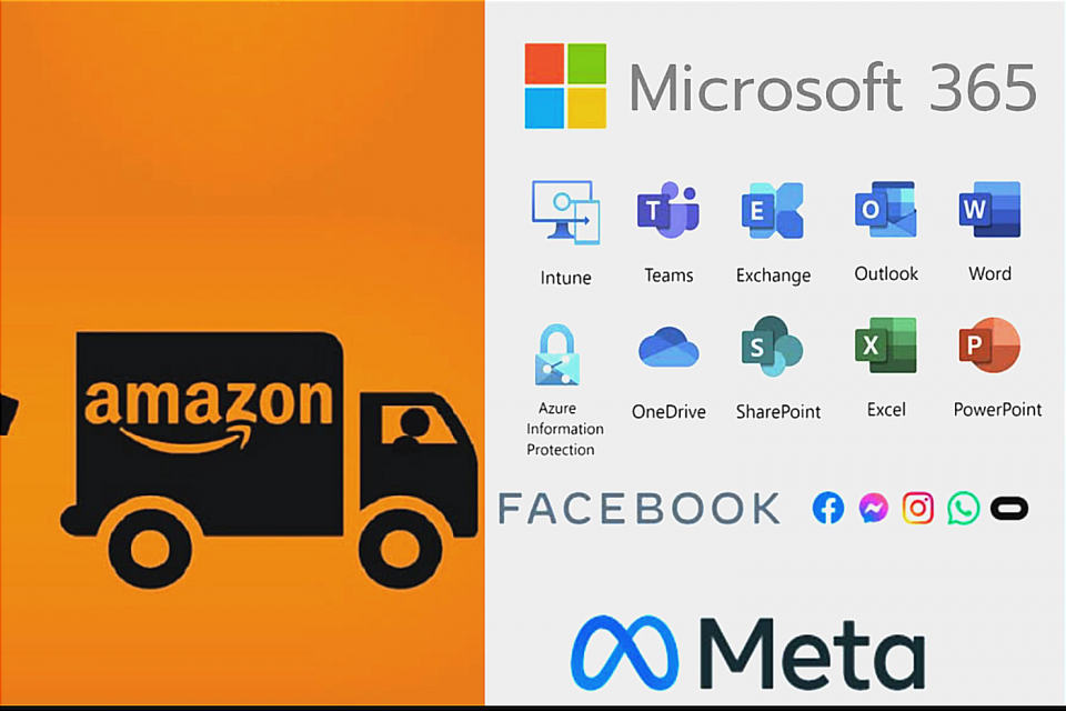 Amazon, Microsoft, phk, Meta