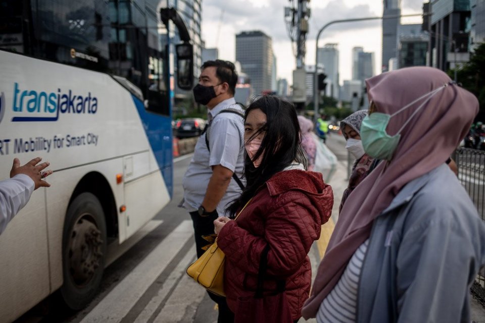 Transjakarta Alihkan Sementara Tiga Halte Bus Imbas Proyek MRT