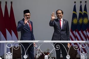 PRESIDEN JOKOWI MENERIMA KUNJUNGAN PM MALAYSIA