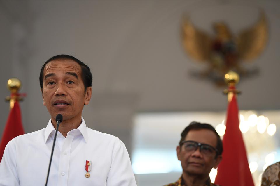 Jokowi, presiden Jokowi, UU PPSK, RUU PPSK