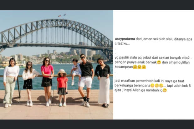 Permintaan Maaf Ussy Sulistiawaty Soal Program KB