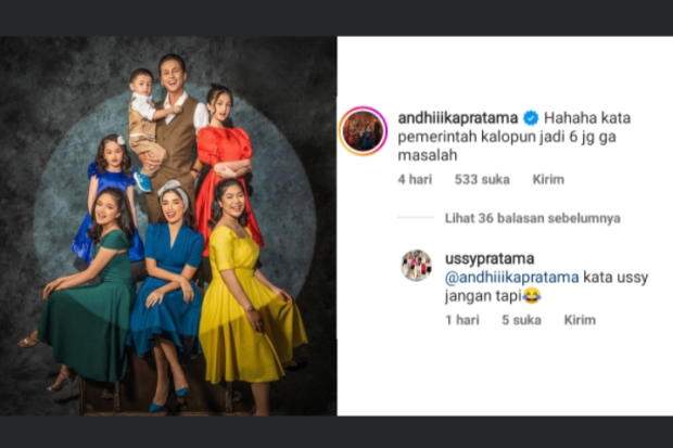 Reaksi Andhika Pratama Soal Anak Banyak