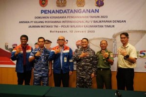 Kerja Sama Pertamina dengan TNI-Polri