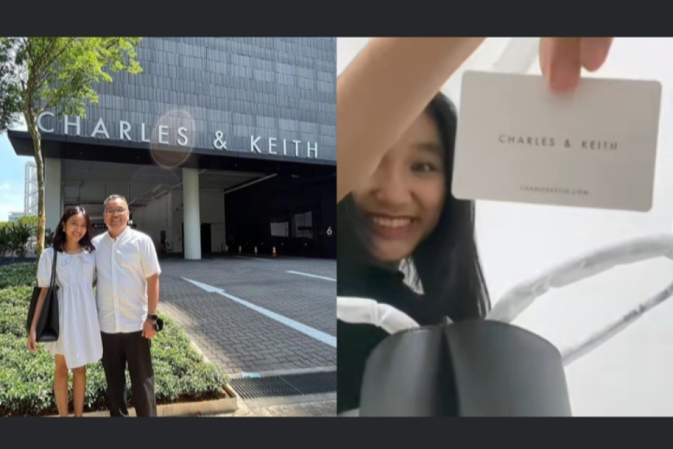 Zoe Gabriel Diundang ke Kantor Charles & Keith