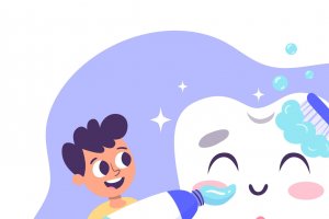 Ilustrasi Cara Menghilangkan Karang Gigi