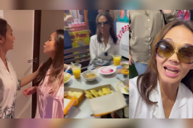 Bunda Corla bersama Raffi Ahmad dan Nagita Slavina