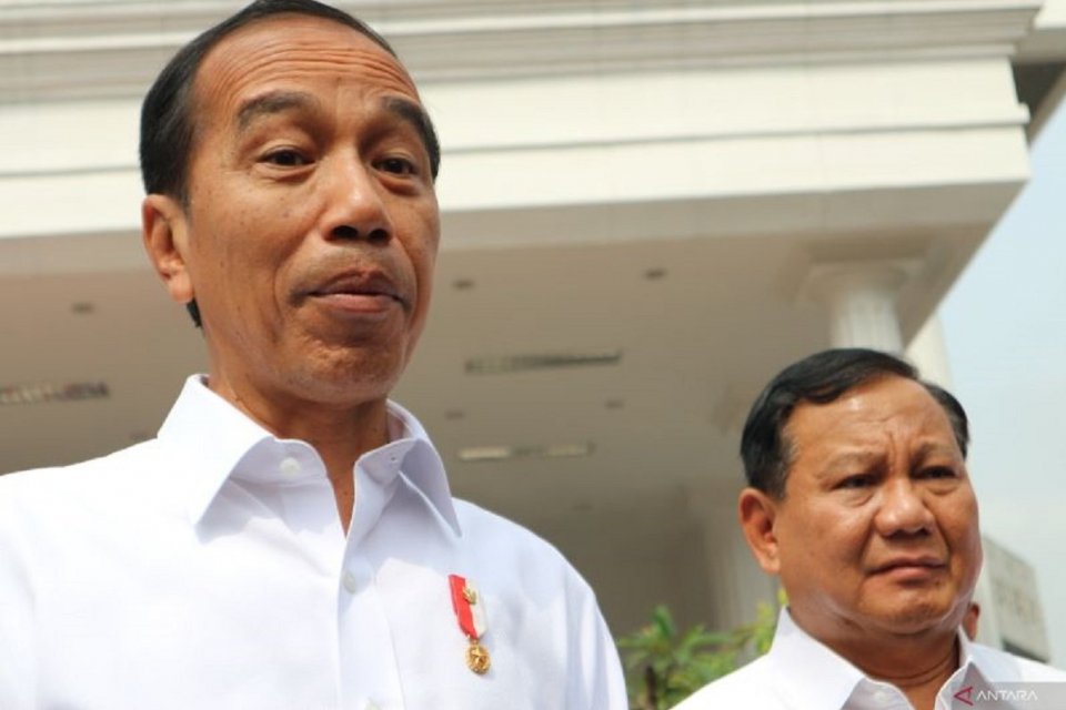 Jokowi memuji gerindra dan Prabowo Subianto