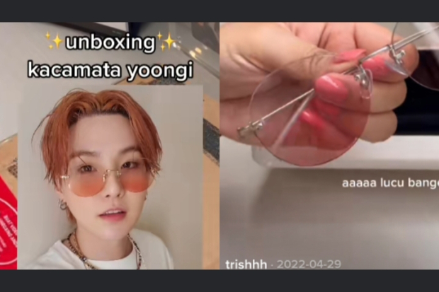 Konten Thrisa Eungelica Soal BTS