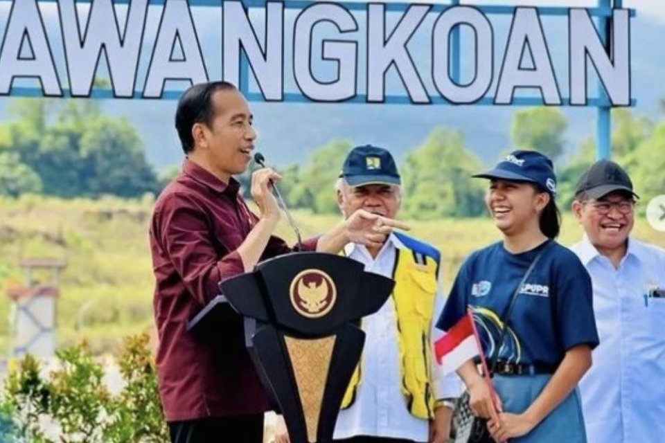 Kunjungan Kerja Presiden Joko Widodo Jokowi di Sulawesi Utara