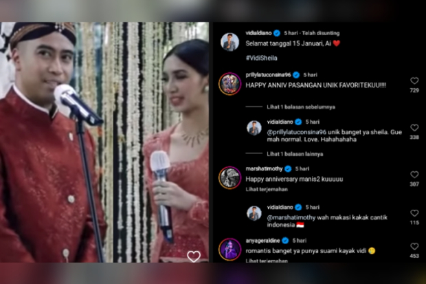 Vidi Aldiano dan Sheila Dara Aisha