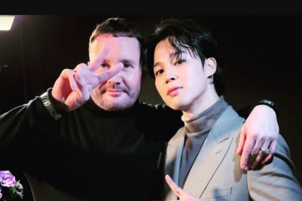 Kim Jones dan Jimin BTS