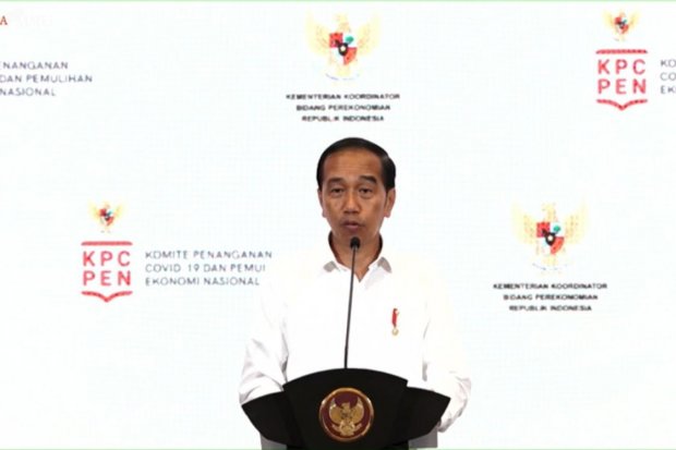Presiden Joko Widodo dalam Rapat Koordinasi Nasional Transisi Penanganan Covid-19 dan Pemulihan Ekonomi Nasional 2023, Kamis (26/1). Foto: Youtube/Sek