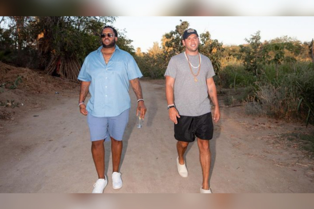 Scooter Braun dan Kenny Hamilton