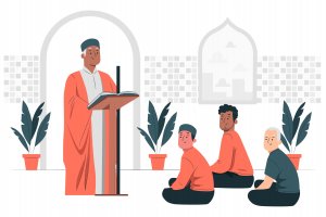 Ilustrasi Ceramah Tentang Bulan Ramadan Penuh Berkah