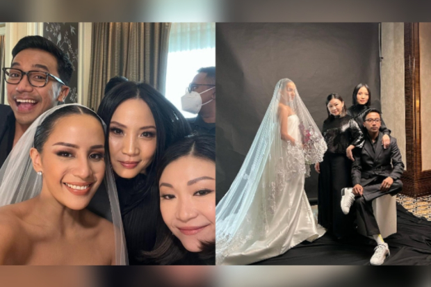 Angel Pieters menikah